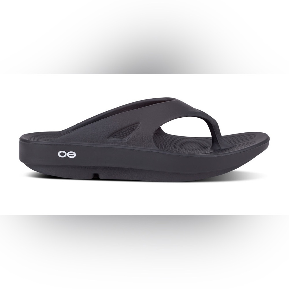 OOFOS ORIGINAL RECOVERY SANDALS IN BLACK 10 M 12 W - Picture 3 of 11